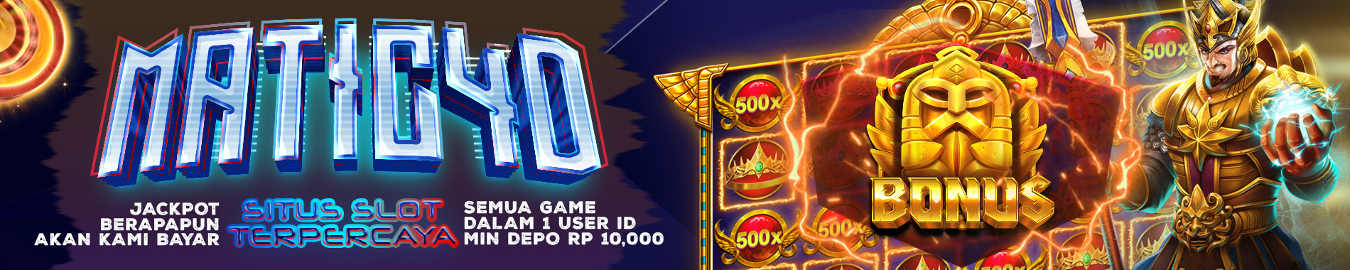 Matic4d situs Taruhan Online Terpercaya